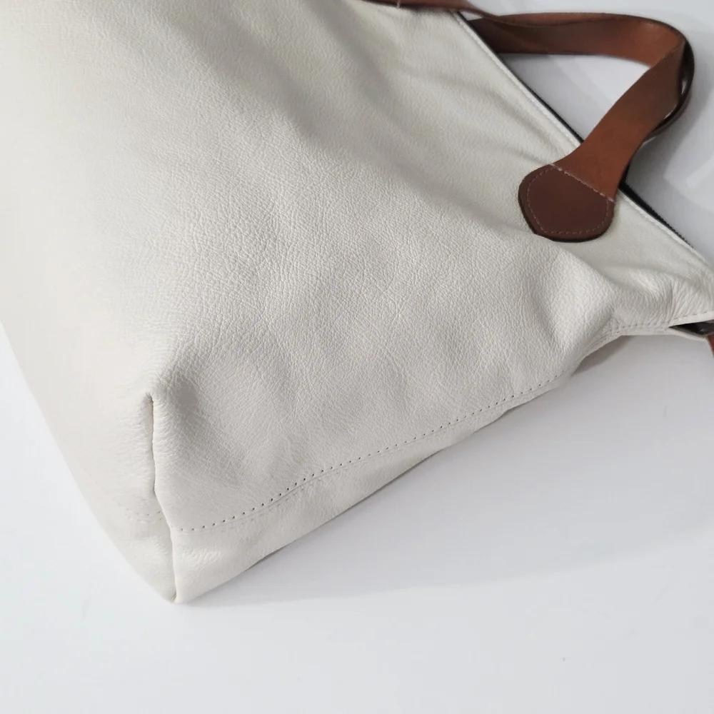 PARKER THATCH EGGSHELL LEATHER CHARLIE BAG - Picture 5 of 8